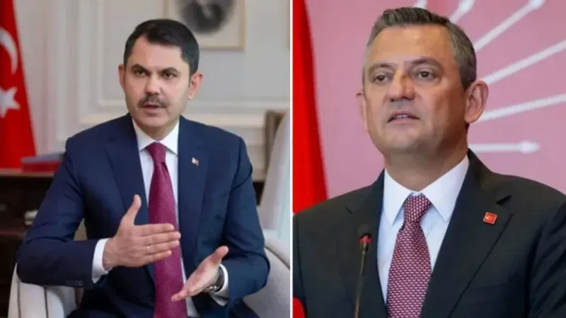 Bakan Kurum, Özgür Özel'e "Gözlerindeki bandı çıkarsın" diyerek tepkisini gösterdi