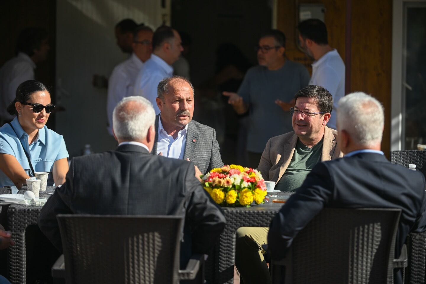 Belediye Başkanı Ve Şoförler Odası Başkanı