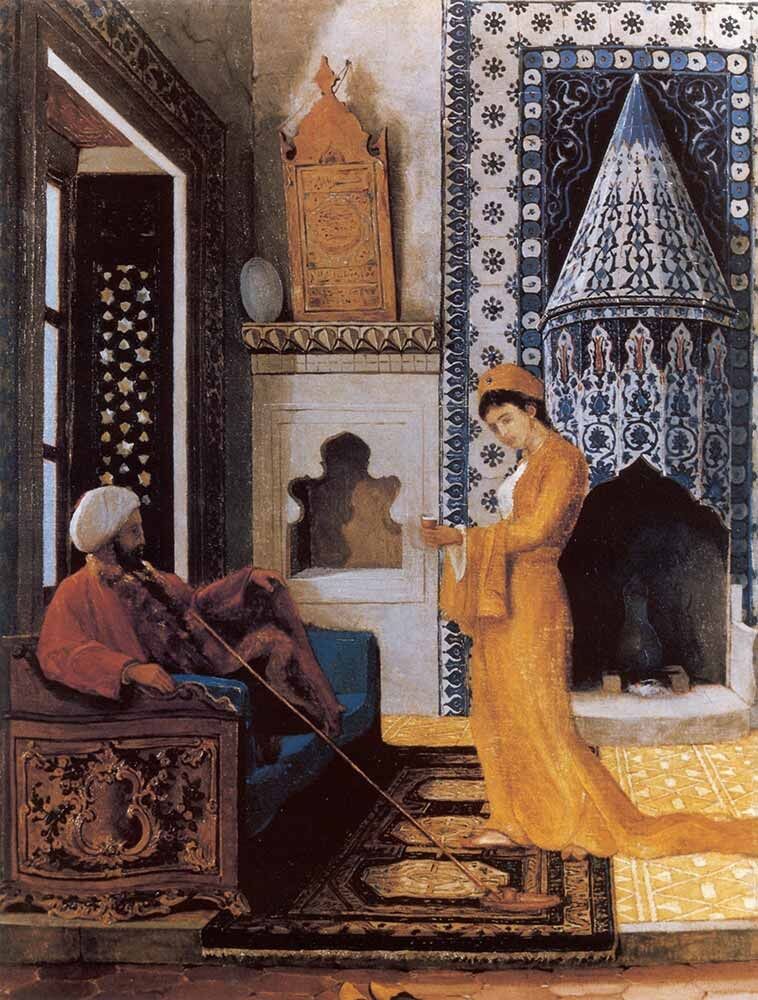 Osman Hamdi Bey Iftardan Sonra Tablosu