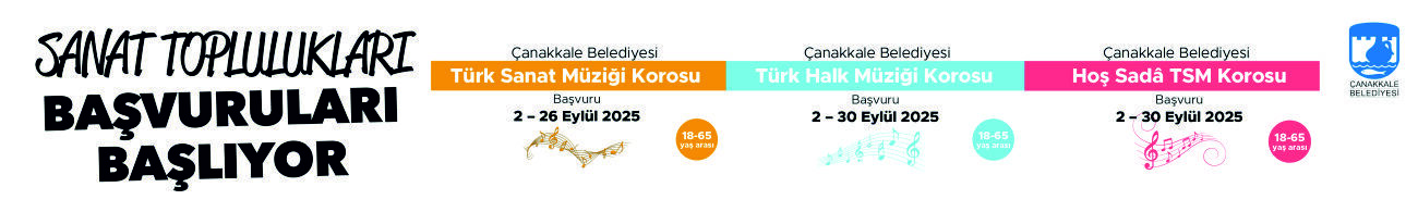 Sanat Toplulukları Başvuru