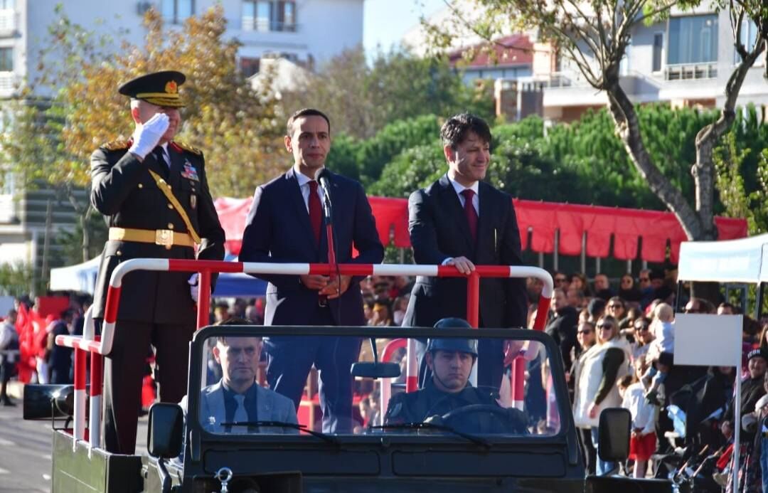 Gelibolu Belediye Başkanı Resmi Geçit