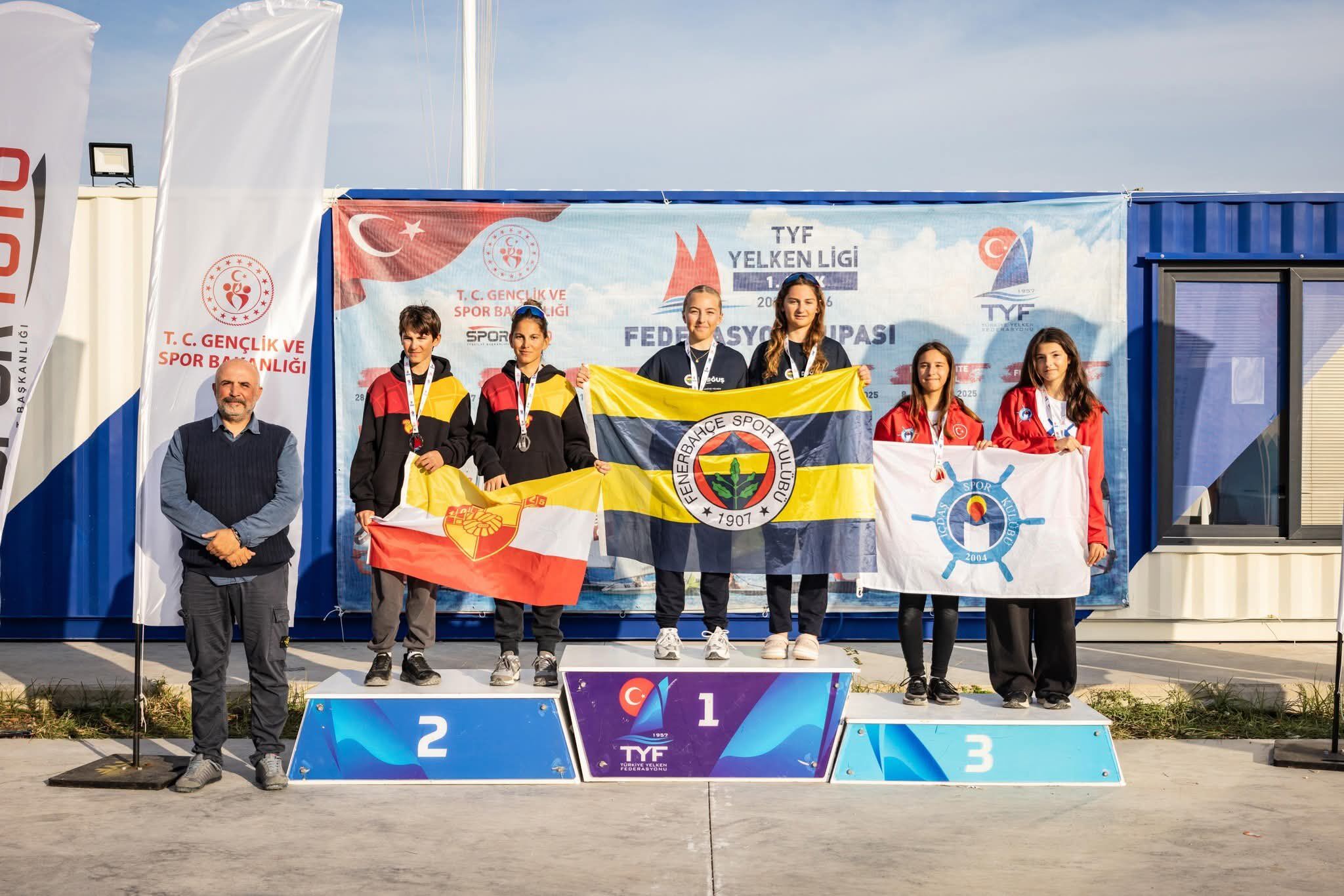 Içdaş Yelken Türkiye Üçüncülüğü