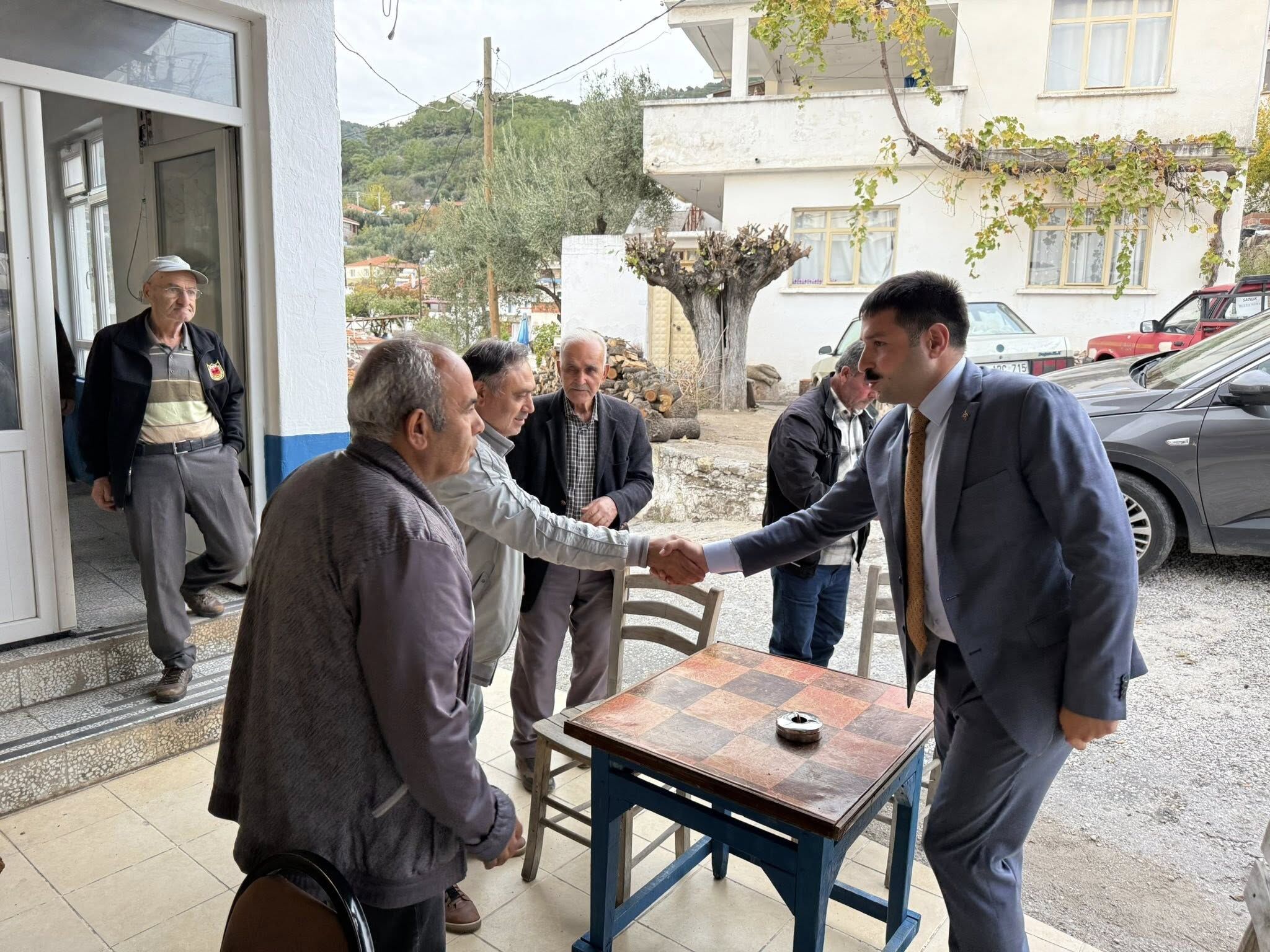 Ayvacık Bahçedere Köyü Kaymakam Ziyareti