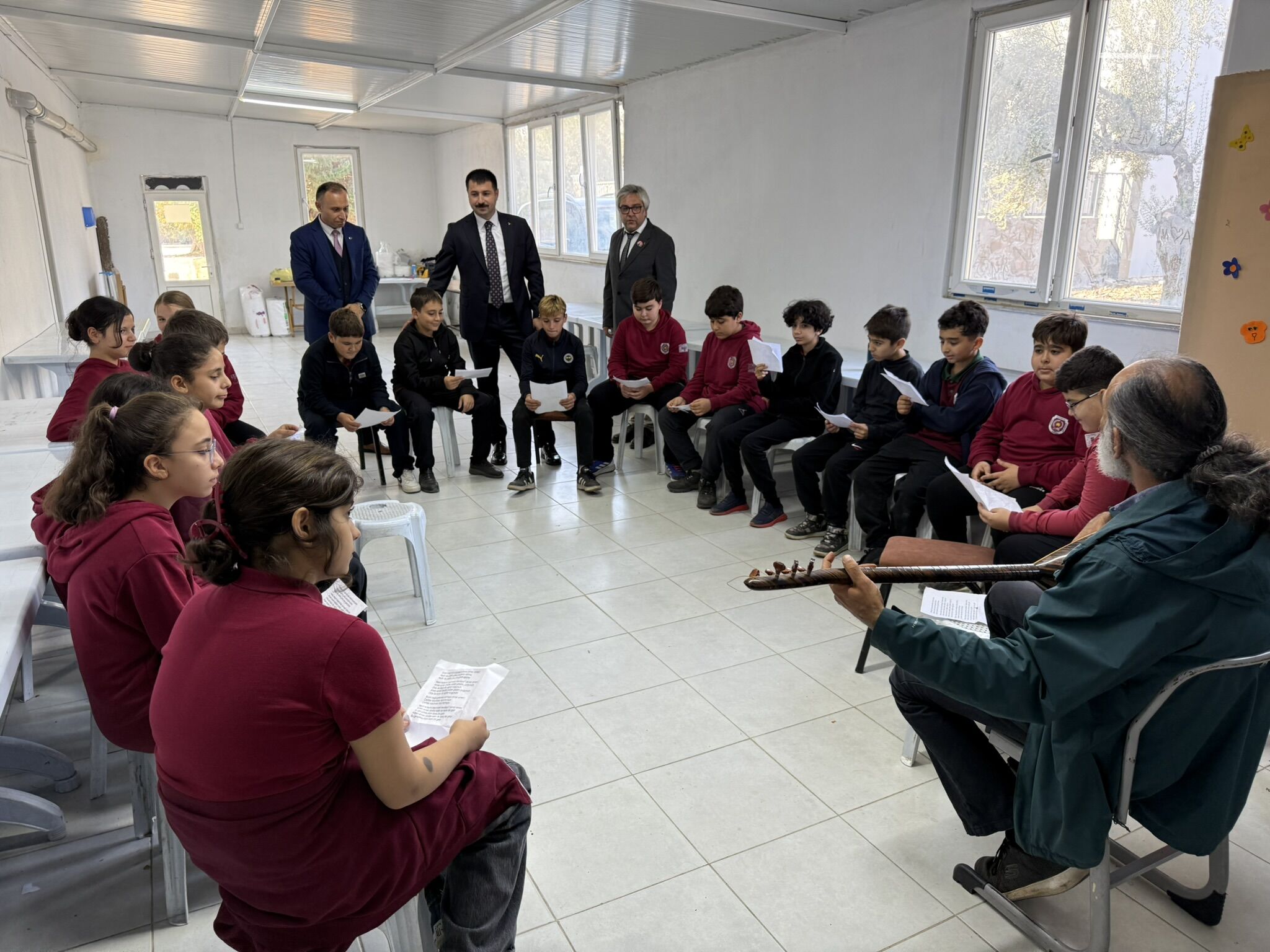 Ayvacık Kaymakamı Okul Ziyareti