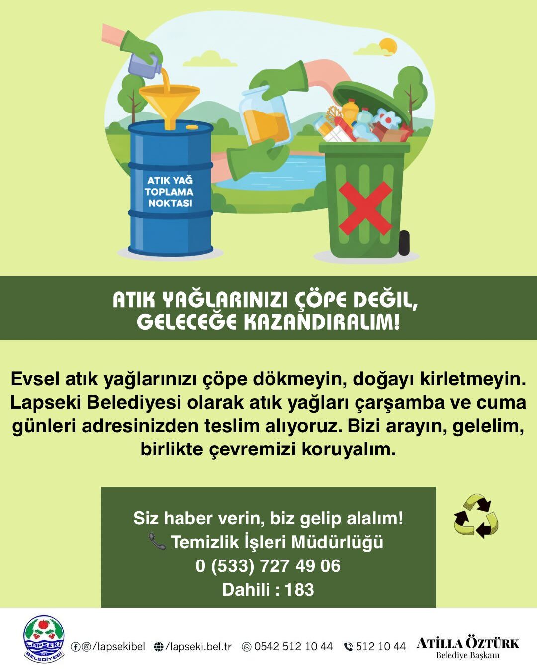 Lapseki Çevre Bilgilendirme