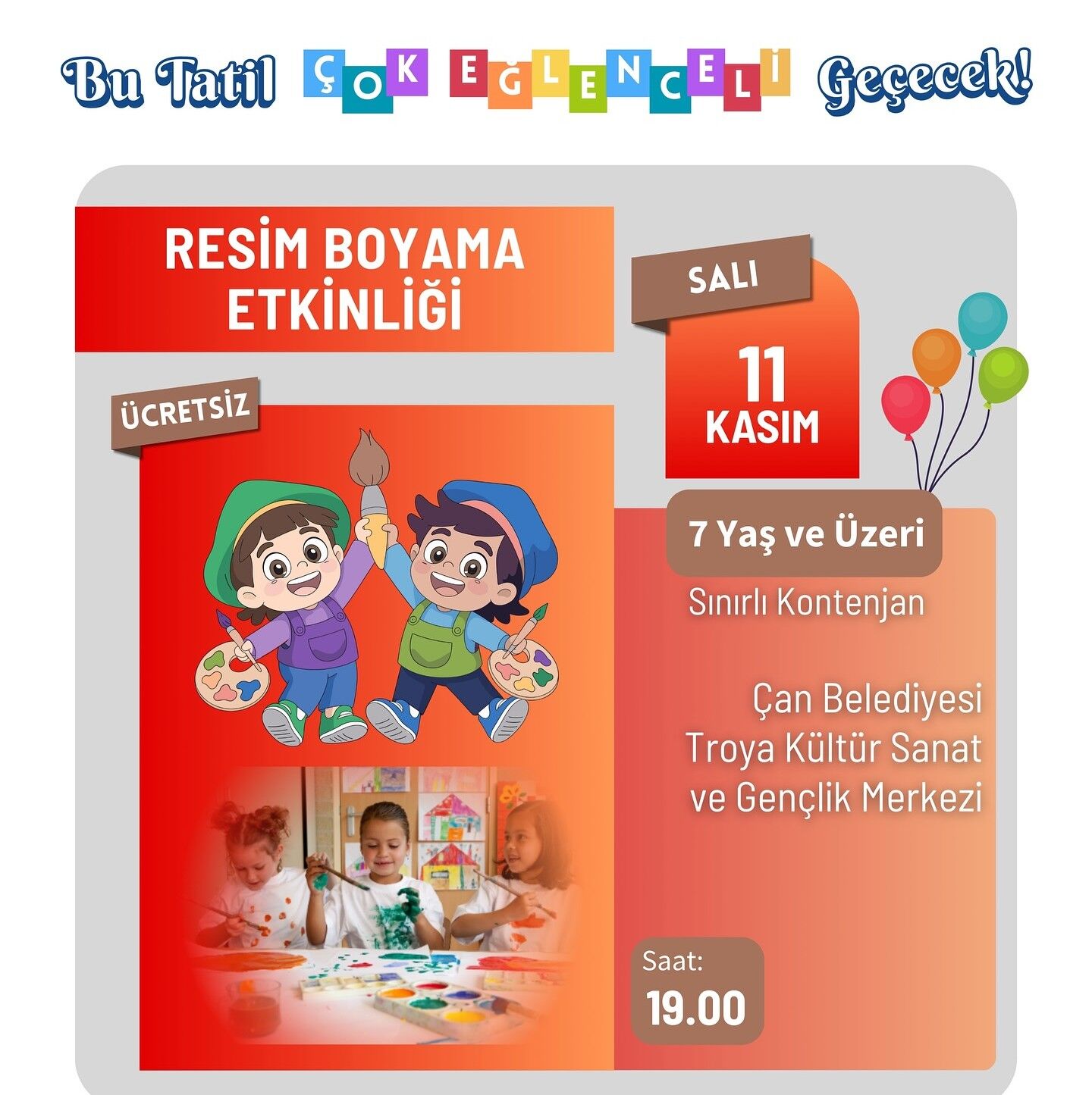 Resim Boyama Çan