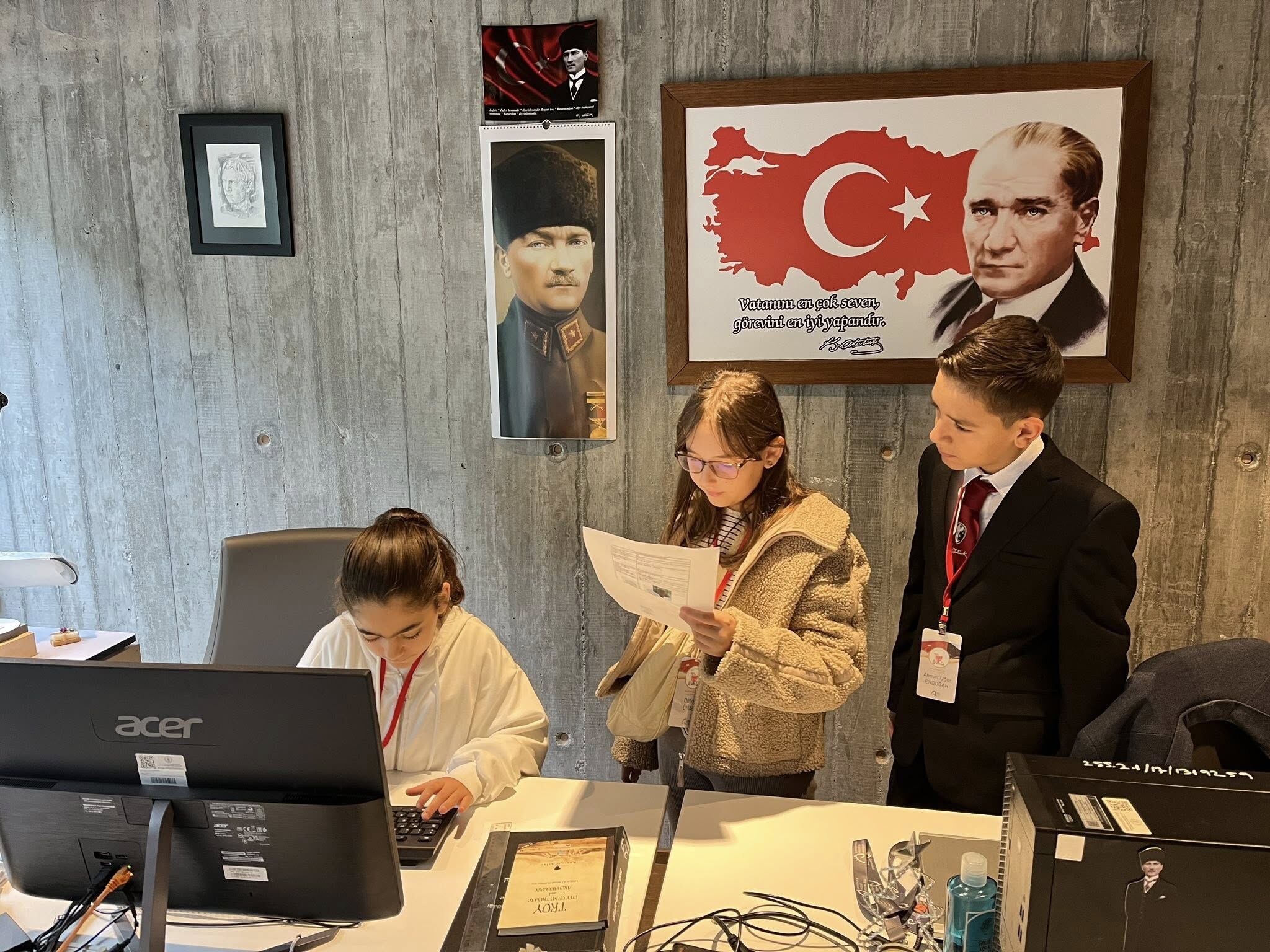 Troya Müzesi Çocuklar Işi Devr Alıyor