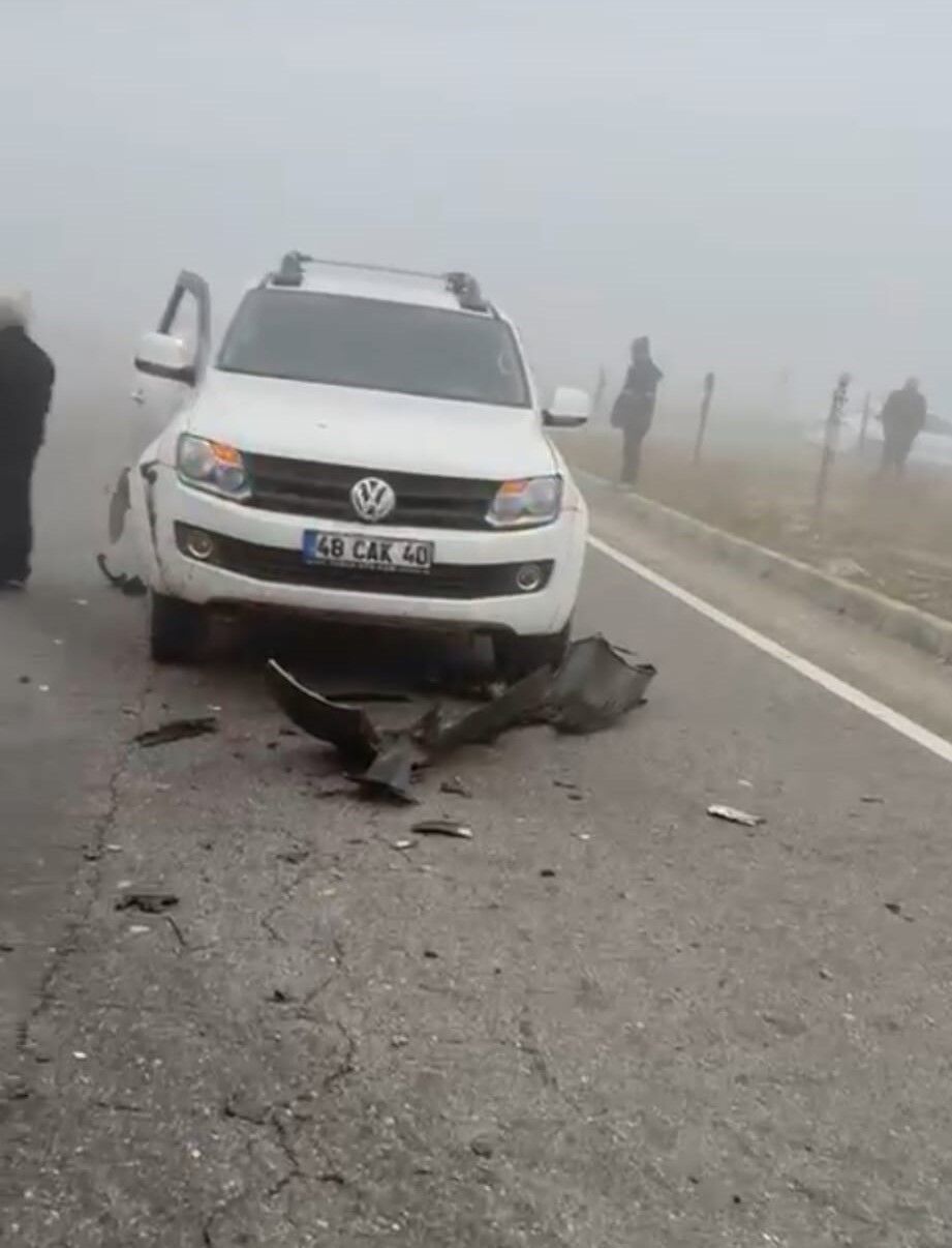 Batman'da Zincirleme Trafik Kazası (1)