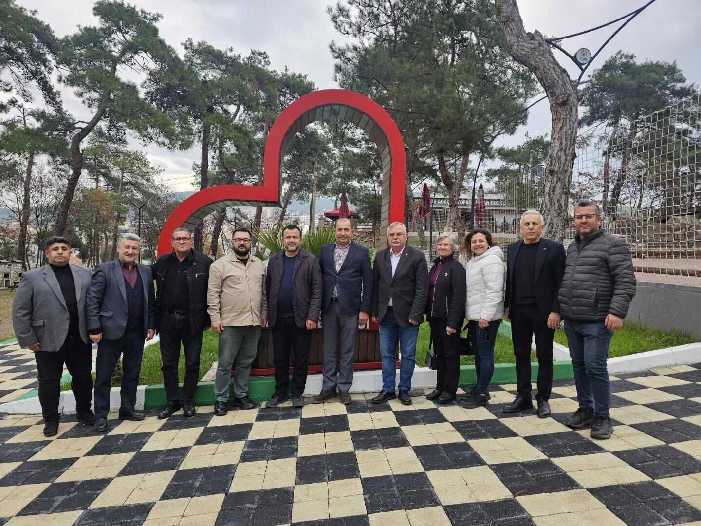 Ezine Chp Ilçe Ziyaret
