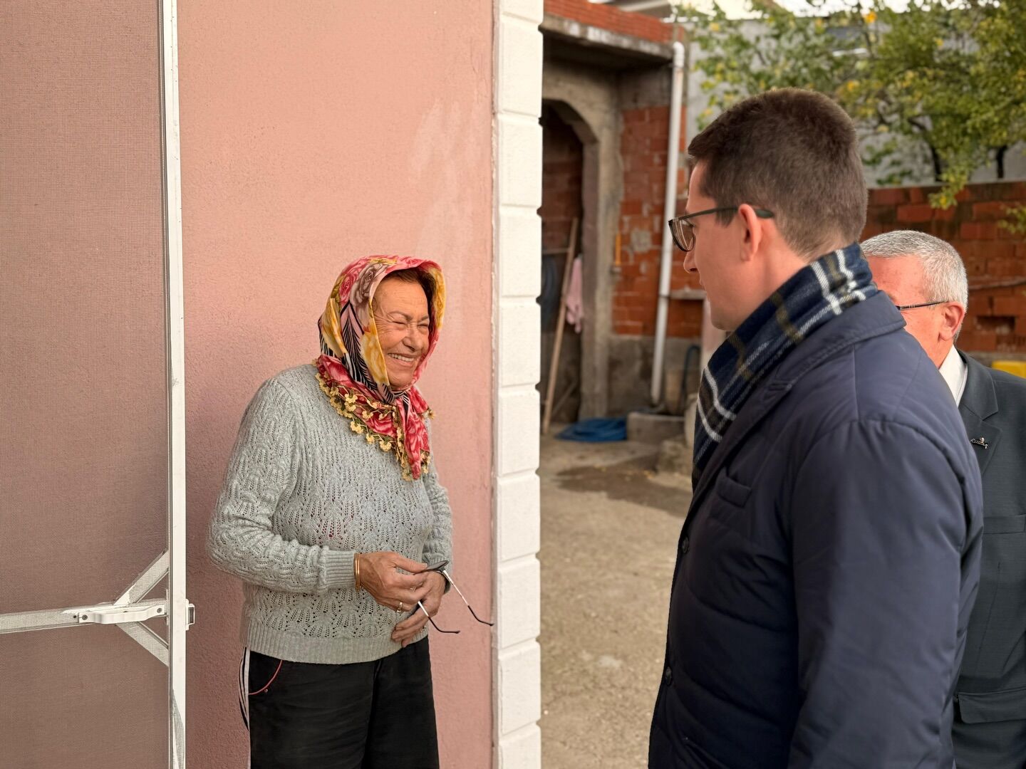 Ezine Kaymakamlığı Hane Ziyareti Yeniköy