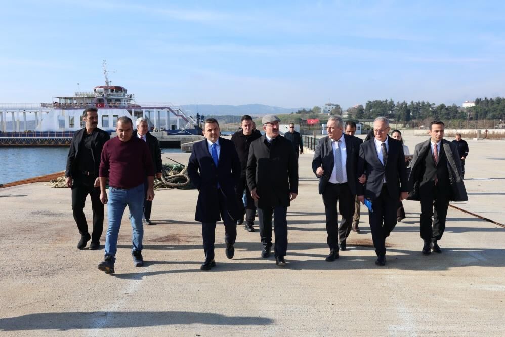 Geliboluda Yapim Asamasindaki Feribot Iskelesi Incelendi 4