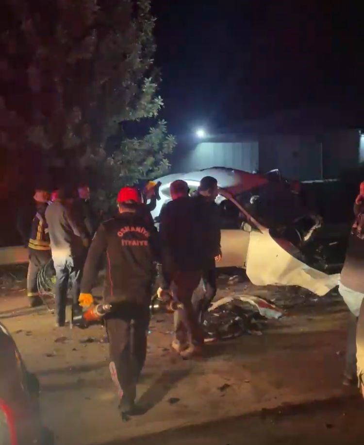 Osmaniye'de Feci Kaza (1)