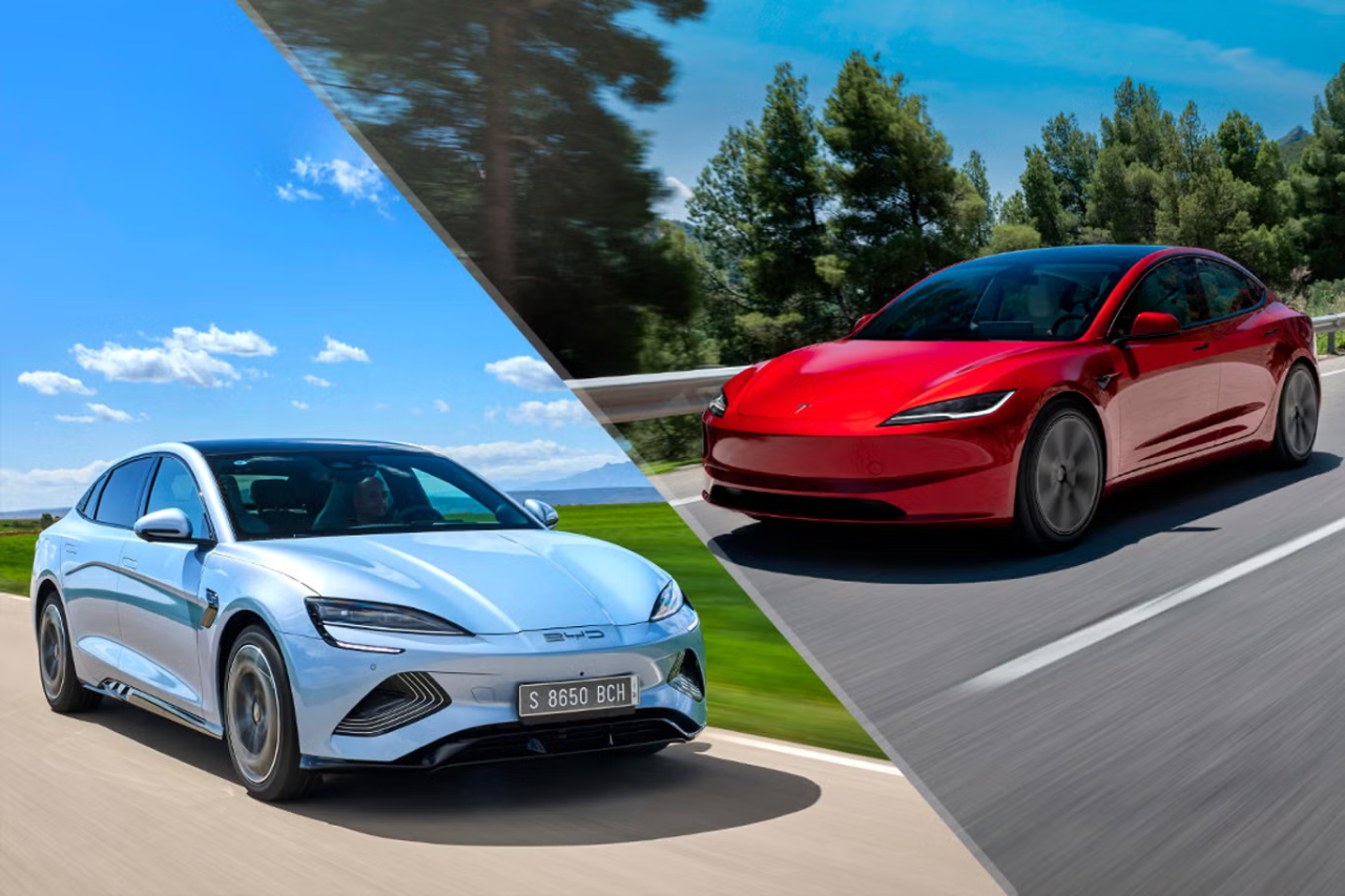 Byd Tesla 2