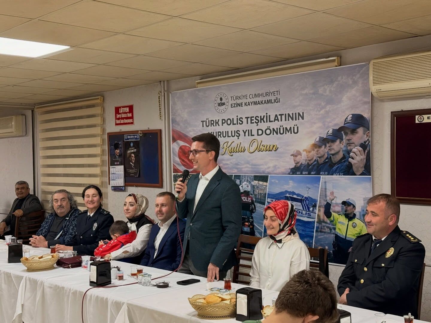 Ezine Kaymakamlığı Polis Haftası Kutlama