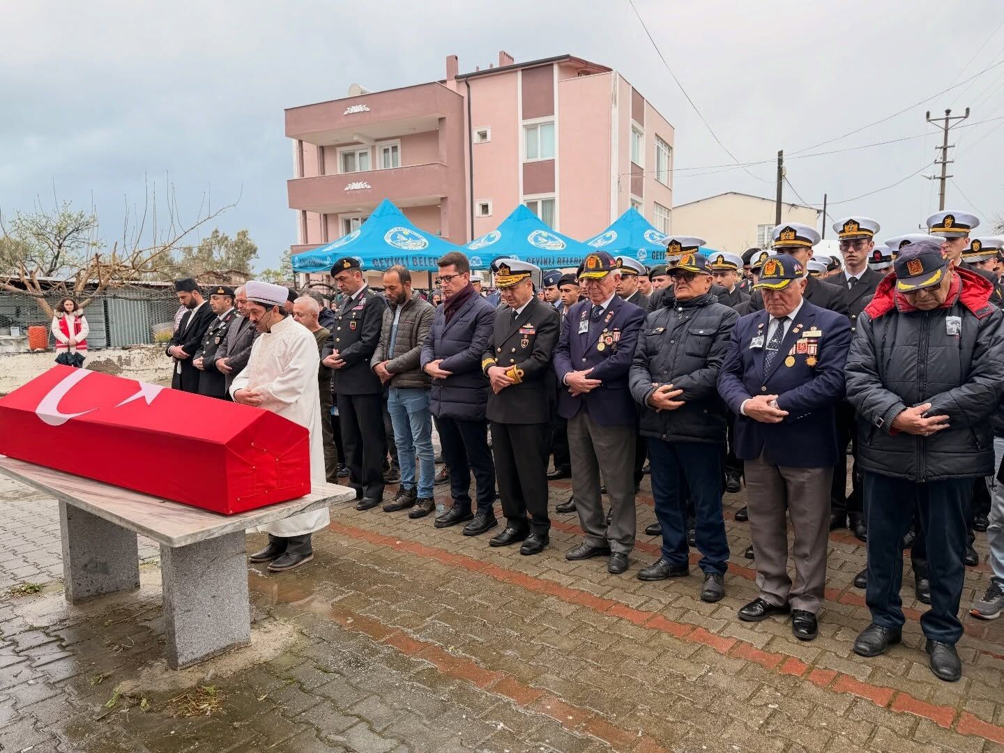 Ezine Kıbrıs Gazisi Cenaze