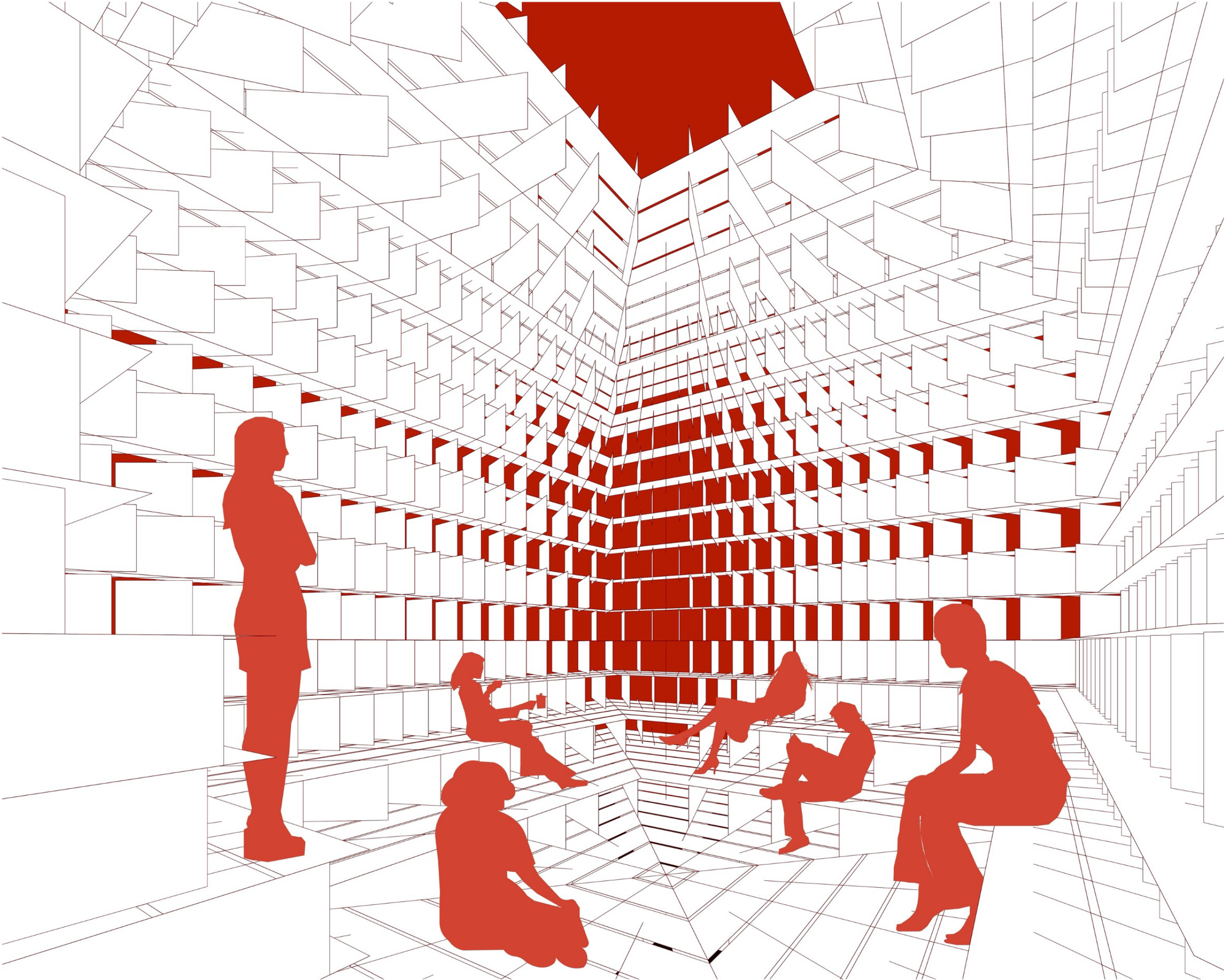 Waugh Thistleton Pavilion Of The Moment Timber Pavilion Interior Diagram