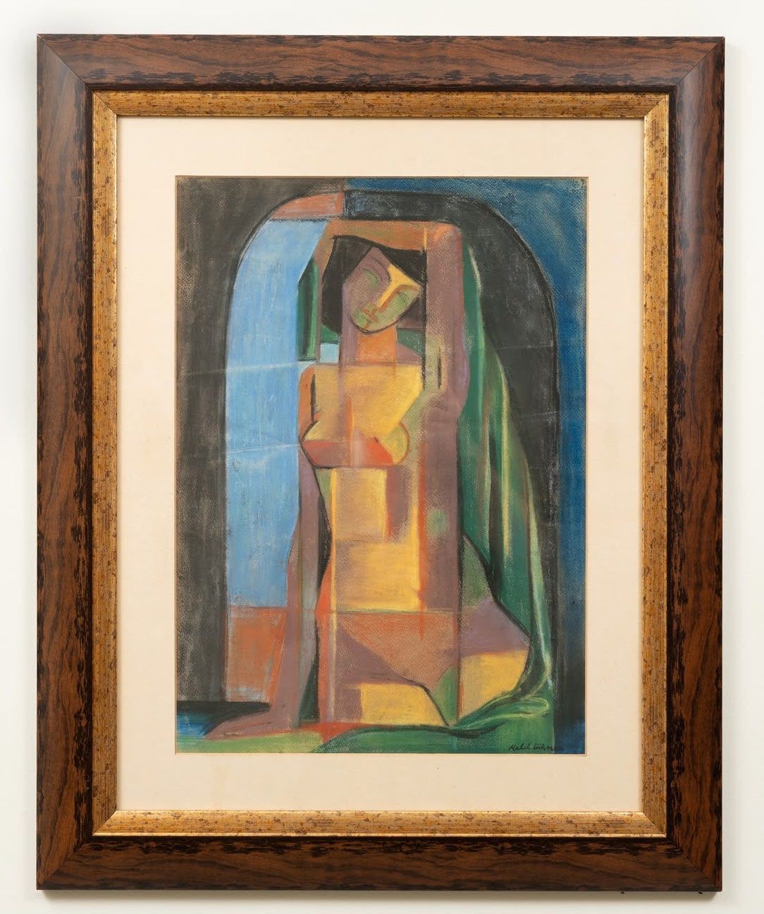 Halil Dikmen (1921 2010) Karton Üzerine Pastel 52X37 Cm Terakki Vakfı Sanat Koleksiyonu