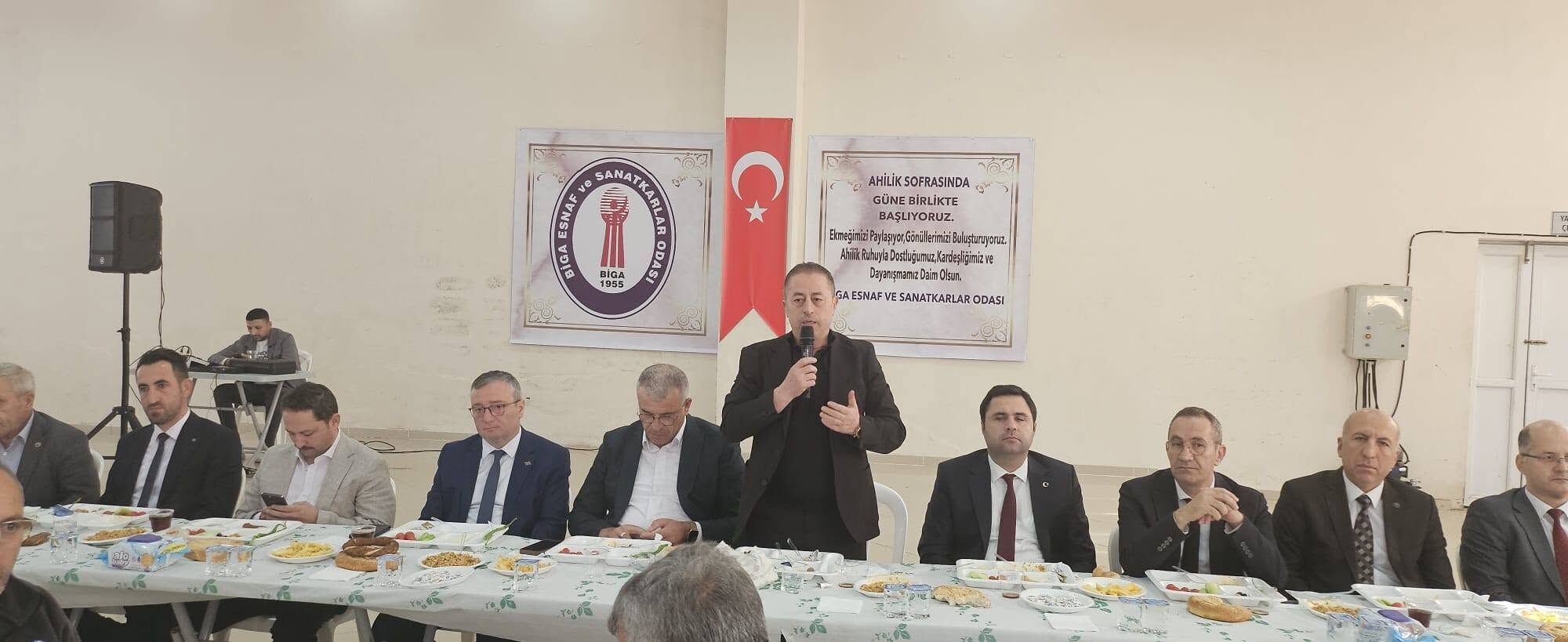 Biga’da esnafın beklentileri için ortak akıl buluşması