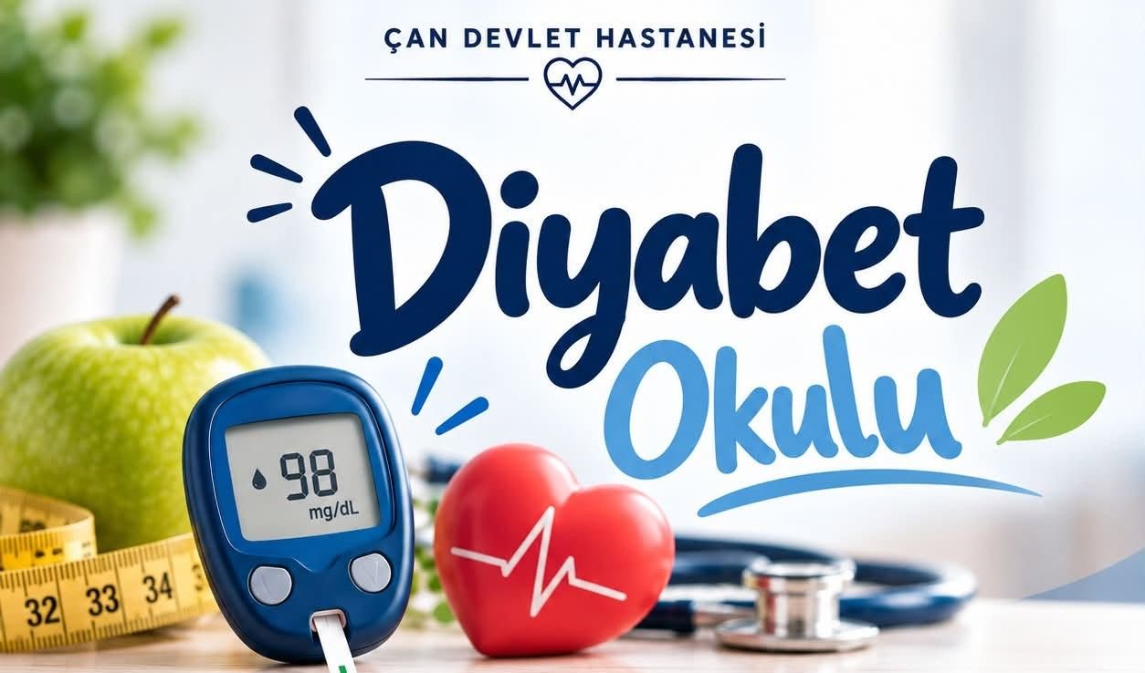 Çan Devlet Hastanesi’nde "Diyabet Okulu" eğitimi düzenlenecek