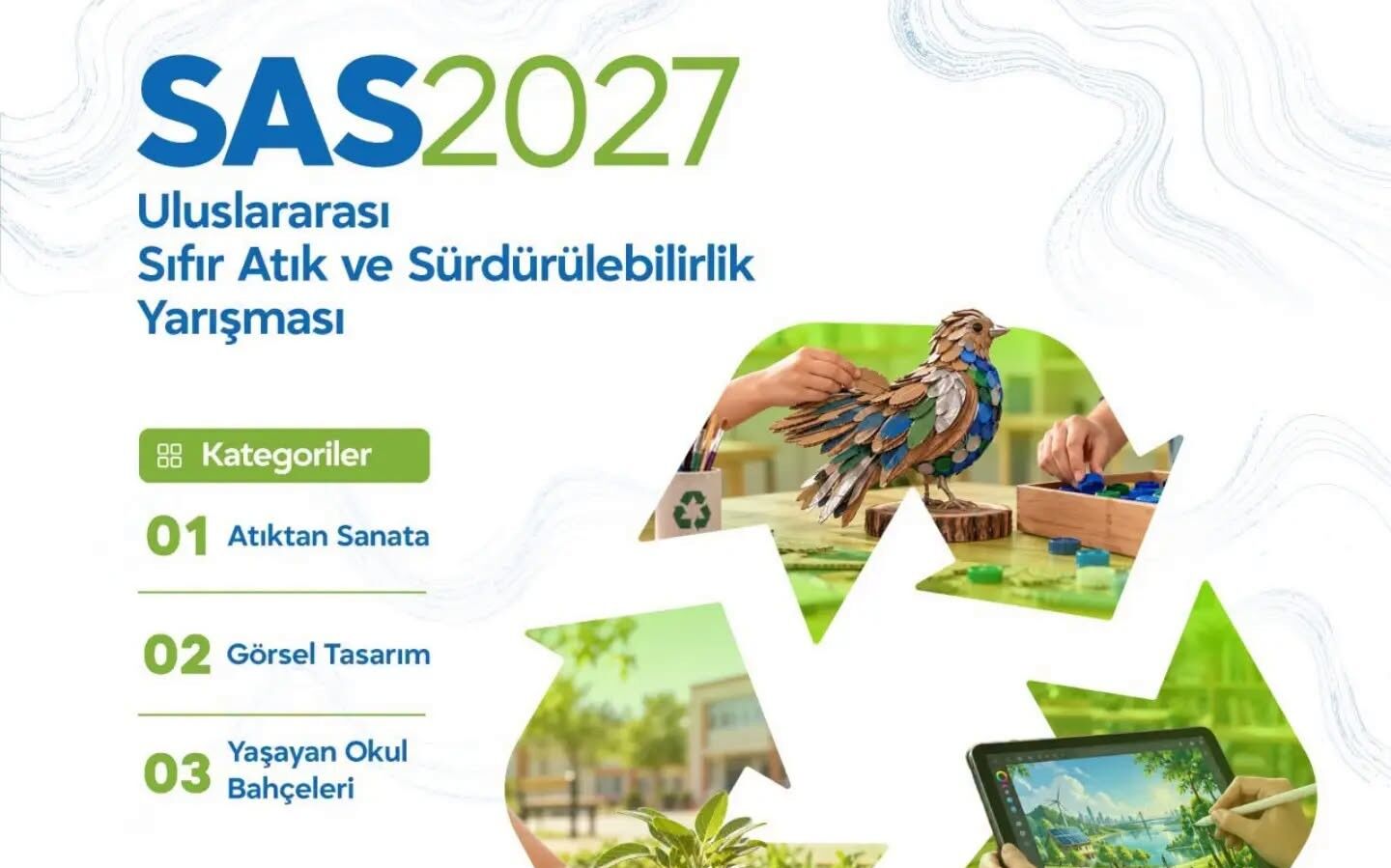 Öğrenciler İçin Uluslararası Sıfır Atık Yarışması Başlıyor