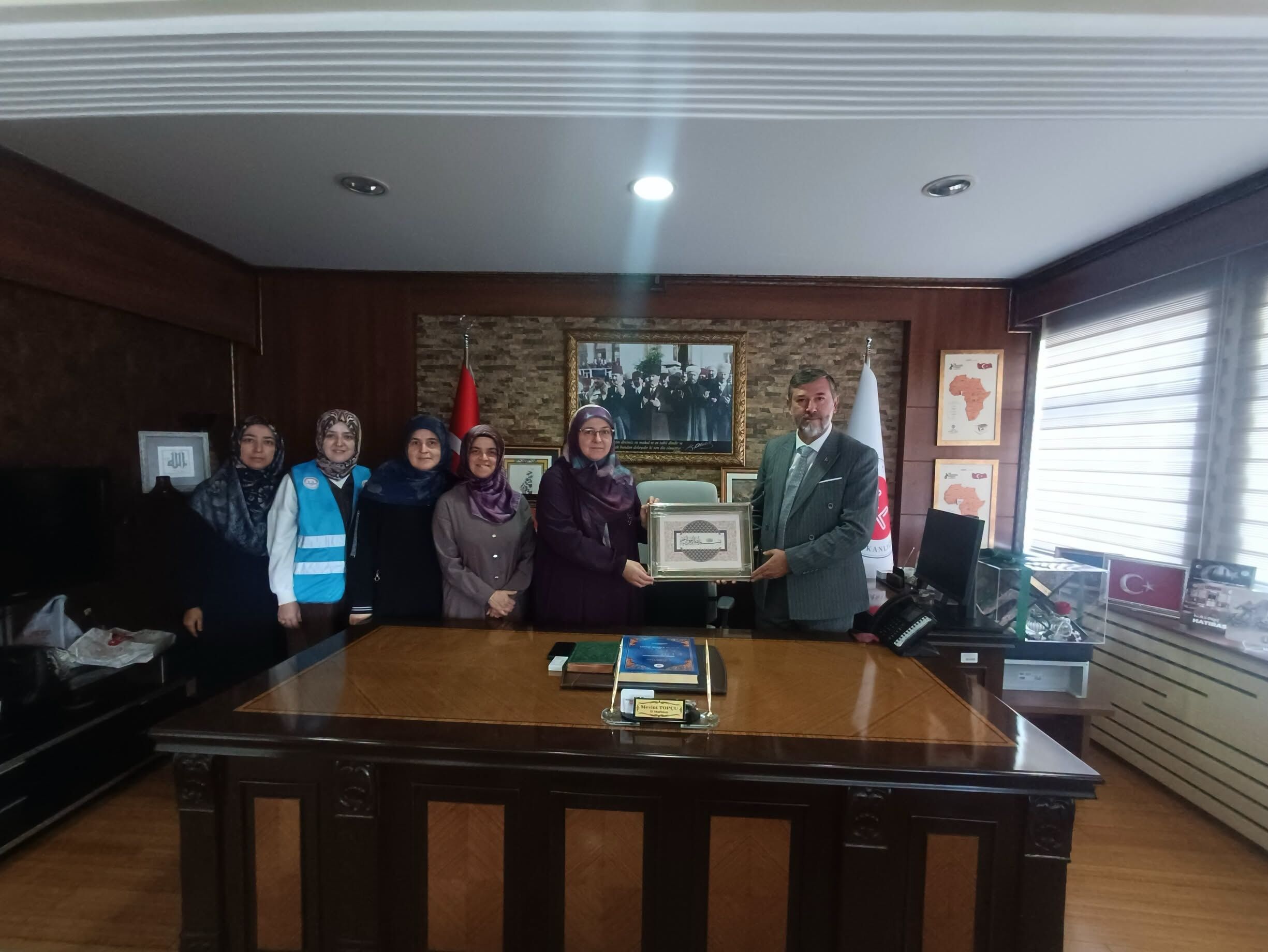 Bayramiç’ten İl Müftüsü Topçu’ya anlamlı ziyaret