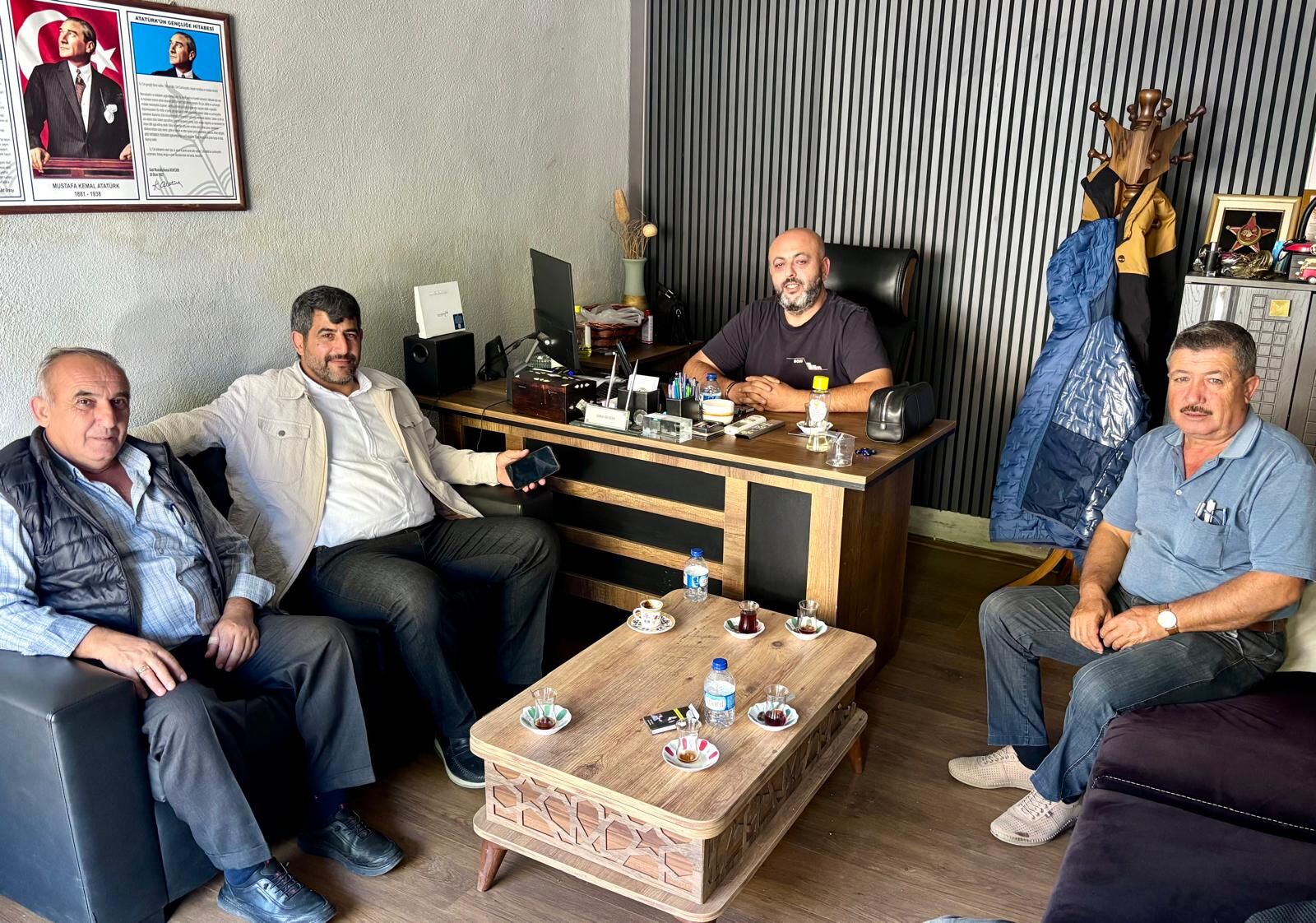 Lapseki’de Muhtarlar ve TÜMAD Aynı Masada
